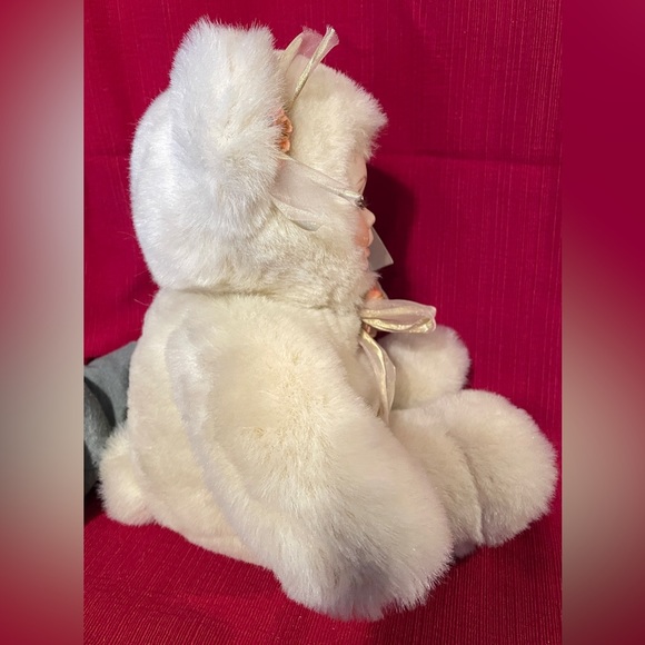 Vintage Rare Sandra William Creation Porcelain Plush “Teddy Bear”, 1992, Candice - Picture 11 of 12